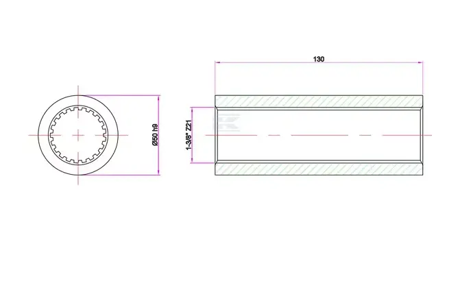 BUCSA CANELATA 138-Z6 L130 6740122KR (2).webp