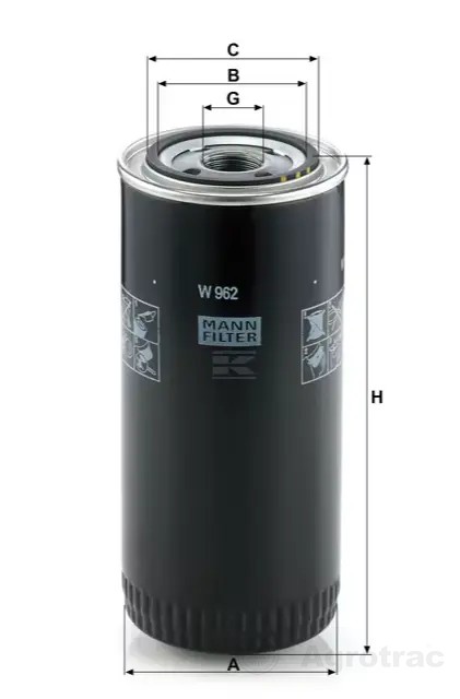 FILTRU MOTOR MANN W962 8002006.webp