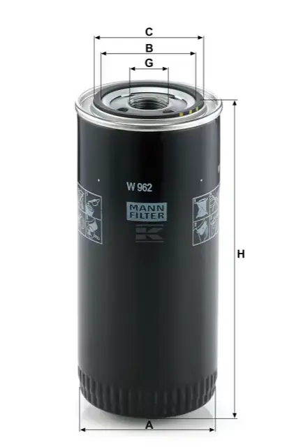 FILTRU MOTOR MANN W962 8002006.webp