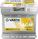 ACUMULATOR VARTA 50AH 540A AGM A9 550901054 ~