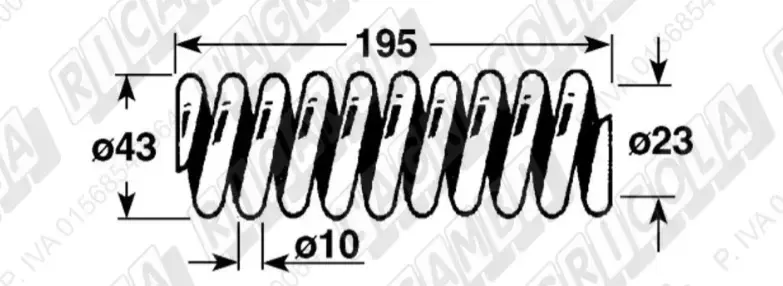 ARC 64.358 43X195X10 88.76.108 GALL L'AR ~