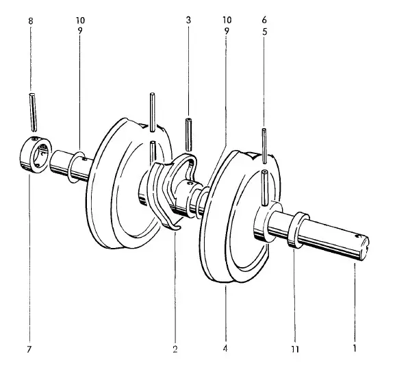 AX APARAT 1122.25.01.01 515MM AP42, 52, 53, 48