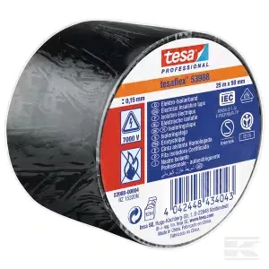 BANDA IZOLATOARE NEAGRA 50MM 25M T539880000400 TESA ~