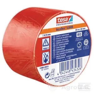 BANDA IZOLATOARE ROSIE 50MM 25M T539880001900 TESA ~