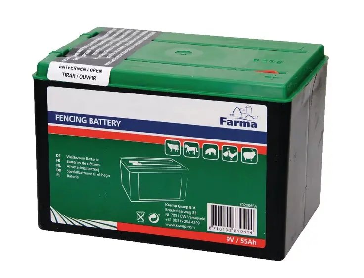 BATERIE GARD EKECTRIC 9V 55AH 702006FA