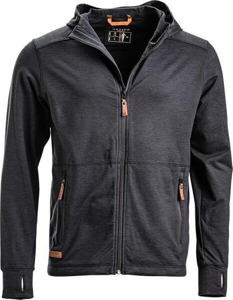 BLUZA POLAR CU FERMOAR SI GLUGA XL KW5011201811056 CARBUNE ~