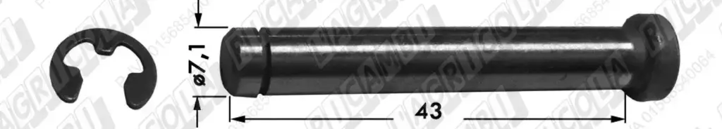 Bolt cuplaj 63.609 43X7.1 NH Sgorbati