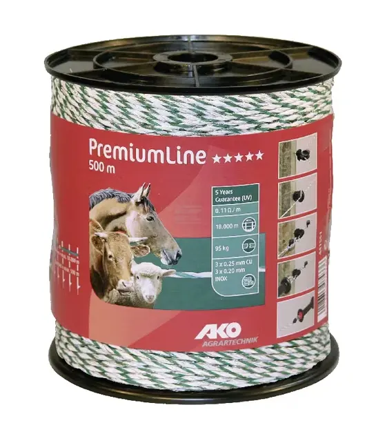 CABLU GARD ELECTRIC ALB/VERDE 441551