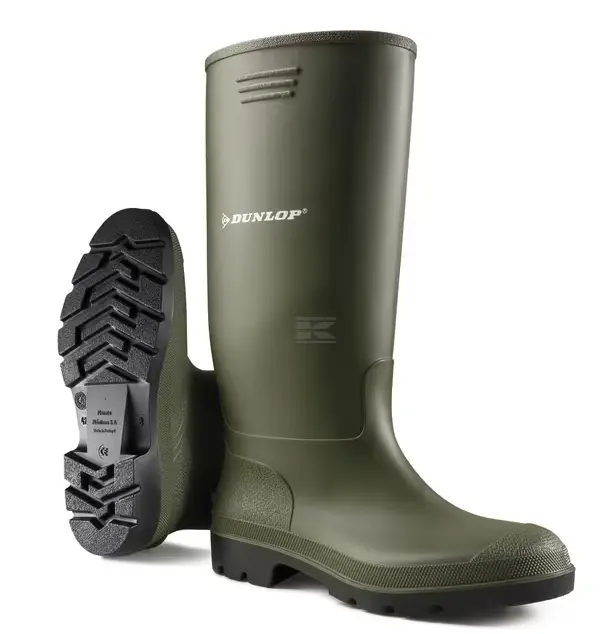 CIZME CAUCIUC S42 380VP42 DUNLOP VERDE