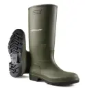 CIZME CAUCIUC S42 380VP42 DUNLOP VERDE