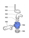 CUPLAJ COT 2803036000A COMET ORIGINAL