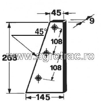 CUTIT PISTON 58.415 206-200 AMA 145 153 163 253 263 