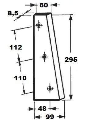 CUTIT PISTON CC18729 JD 300 339 
