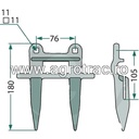 DEGET DUBLU 676235.02 626295.1 FORGED CLAAS AGV