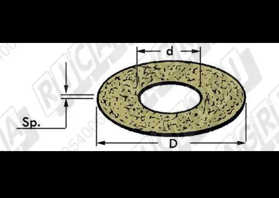 DISC FERODOU 59.622 102.5X170X3.5 88.66.004 L'AR