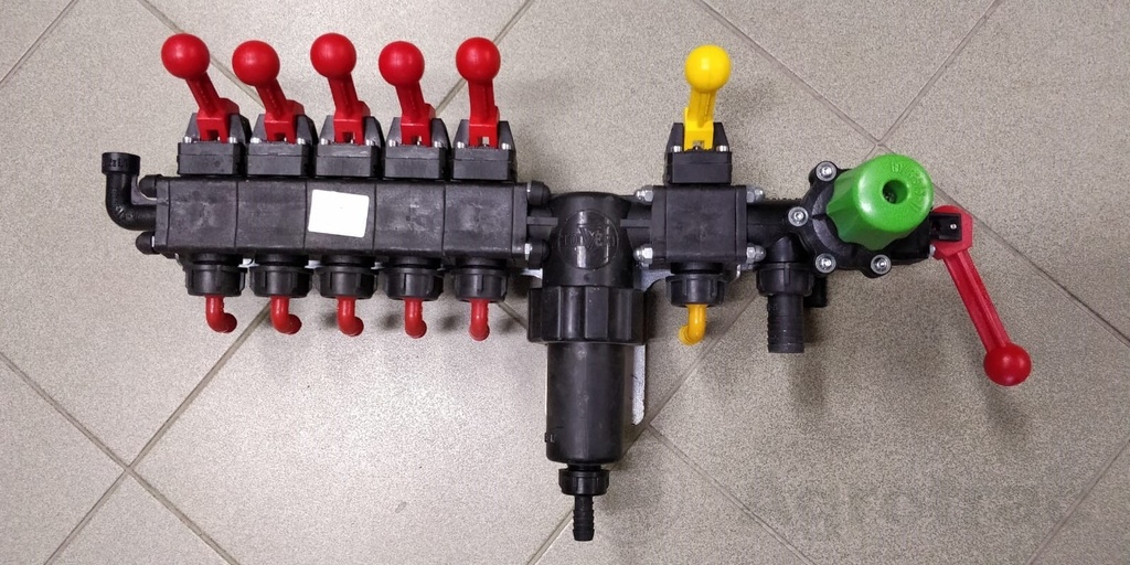 DISTRIBUITOR MET 5 SECTII DURO TOLVERI ERB215