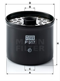 FILTRU COMBUSTIBIL MANN P917X 8001015 ~