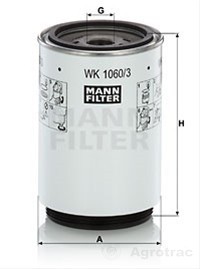 FILTRU COMBUSTIBIL MANN WK1060/3X 8004698 