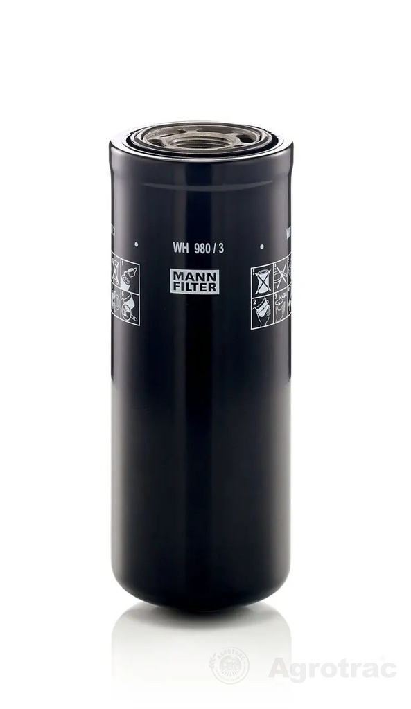 Filtru hidraulic MANN WH980/3 8002079 RE34958 48142231