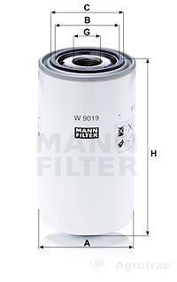 FILTRU MOTOR MANN W9019 8002221