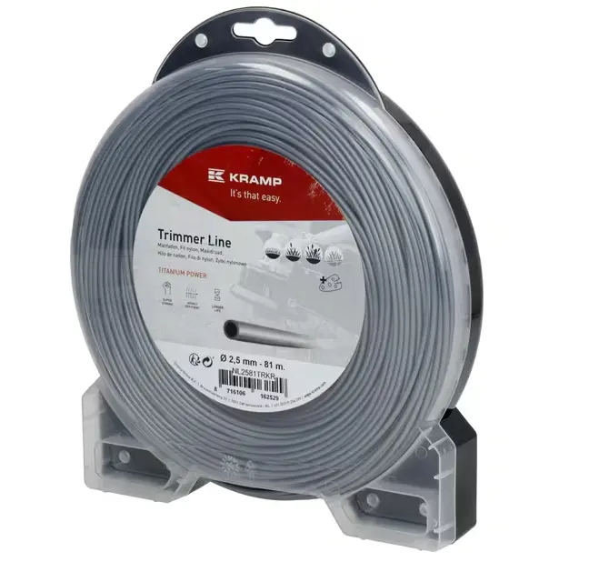 FIR PENTRU TUNS IARBA GRI ROTUND 2.5MM NL2581TRKR 81M 