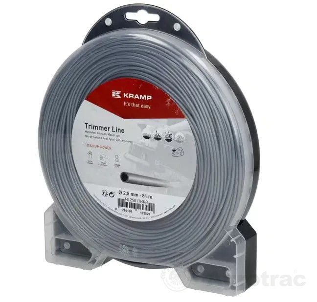 FIR PENTRU TUNS IARBA GRI ROTUND 2.5MM NL2581TRKR 81M 