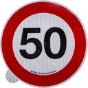 Indicator autocolant Mazon limită viteză 50km/h WB7950IT