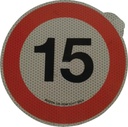 INDICATOR LIMITA VITEZA AUTOCOLANT 15 KM WB7915IT