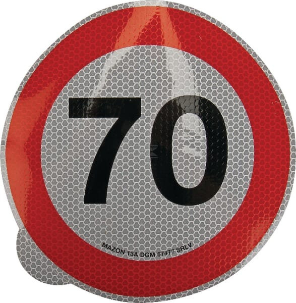 INDICATOR LIMITA VITEZA AUTOCOLANT 70KM WB7970IT ~