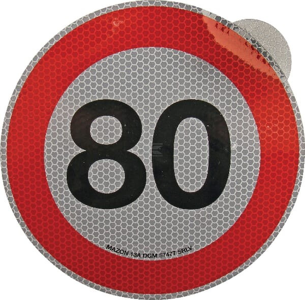 INDICATOR LIMITA VITEZA AUTOCOLANT 80KM WB7980IT