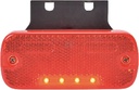Lampă gabarit LED roșie dreapta sau stânga LA30102 pentru remorcă