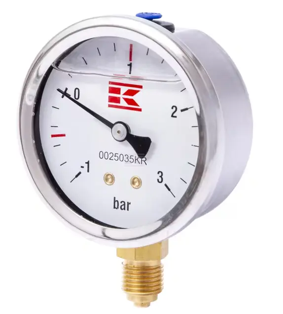 MANOMETRU 1/4 63MM -1-0-3BAR GLICERINA 0025035KR ~