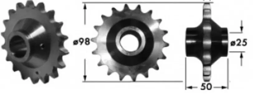 PINION 64.218 18.02.003 GALL Z18
