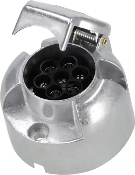 PRIZA 7 POLI 12V TR00006KR DIN ALUMINIU