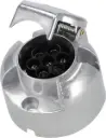 PRIZA 7 POLI 12V TR00006KR DIN ALUMINIU