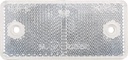Reflector rectangular alb 44x94mm GoPart