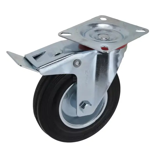 ROATA CARUCIOR CU FRANA 125MM 600125KR 