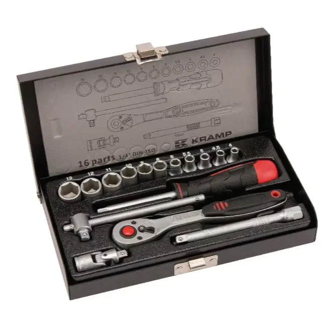 SET CHEI TUBULARE 1/4 16PCS 4-13 1804922016KR