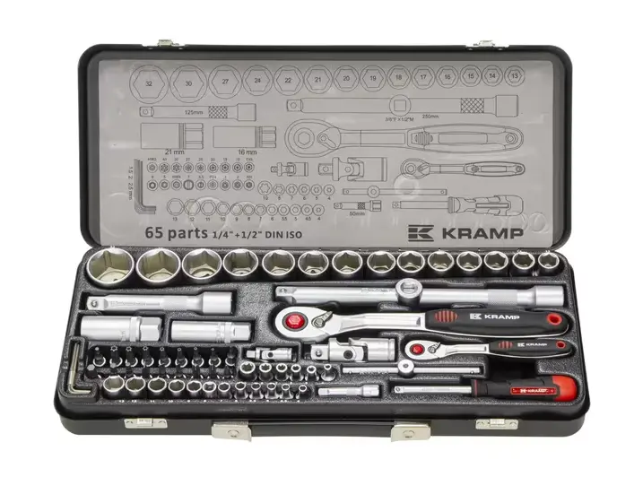 SET TRUSA CHEI 1/4 - 1/2 65PCS 180465420KR 