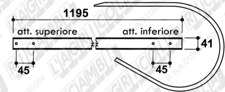 TABLA PICK-UP 59.416-A VF16617875 DEUTZ-FAHR VICON