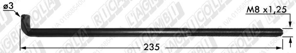 TIJA DEGAJOR 63.511 05.16.032 1111/4441 543184 NEW HOLLAND GALLIGNANI L'AR