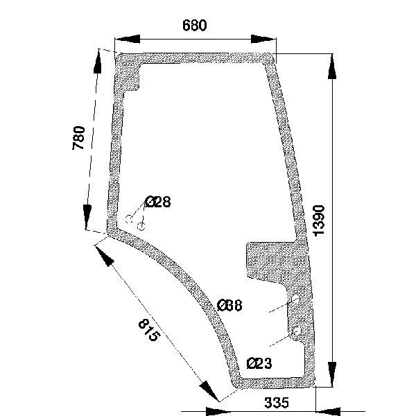 USA STICLA RH H816810030340 650886484 22/4038-36T FENDT ~