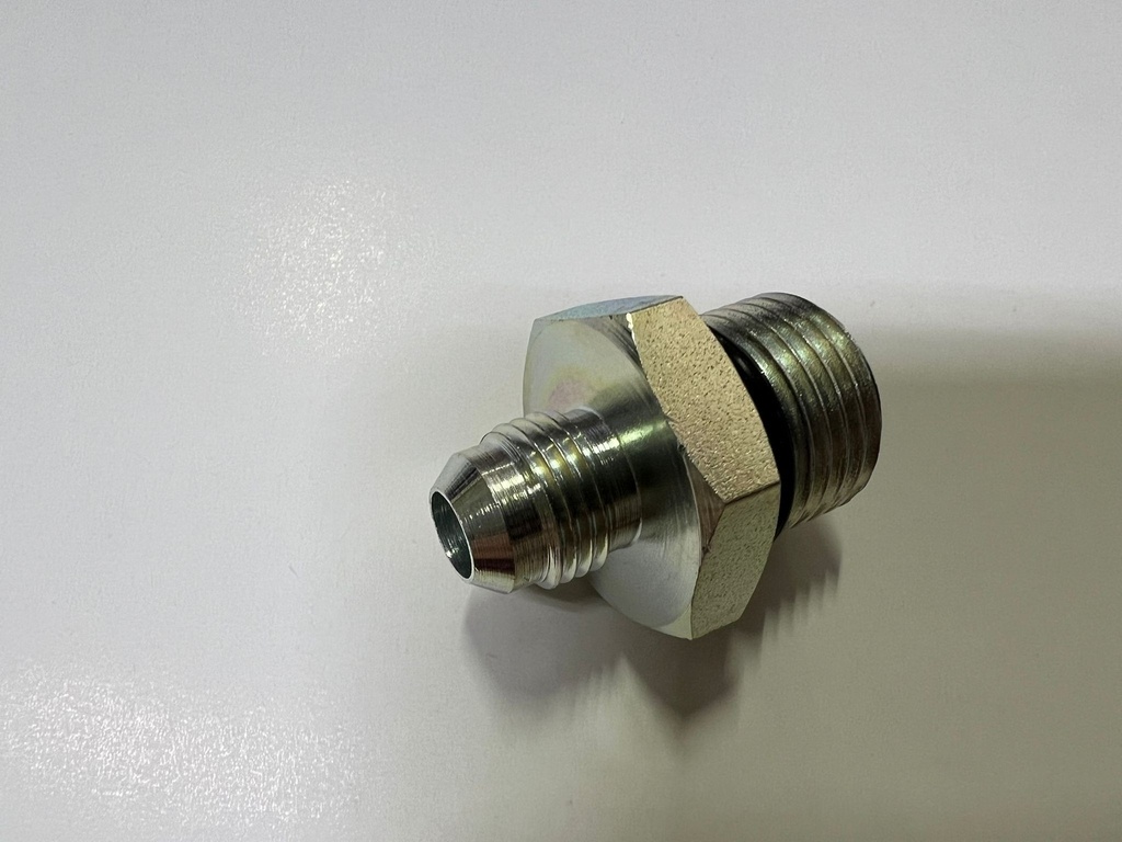 Niplu reductie hidraulica 1/2BSP-9/16UNF JIC M-M