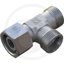 Niplu T hidraulic 2x M12x1.5 M + 1x M12x1.5 F STAUFF