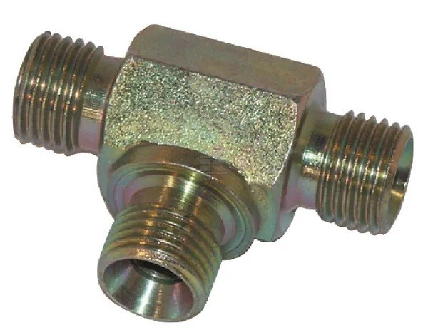 Niplu T hidraulic 3x 3/8 BSP M