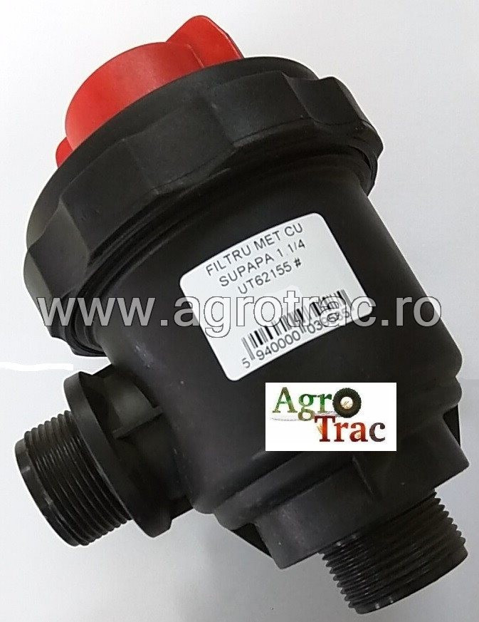 Filtru erbicidator cu supapa 1 1/4
