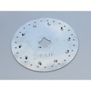 Disc semanatoare VLA0998 27gauri 4.5mm pentru Nodett