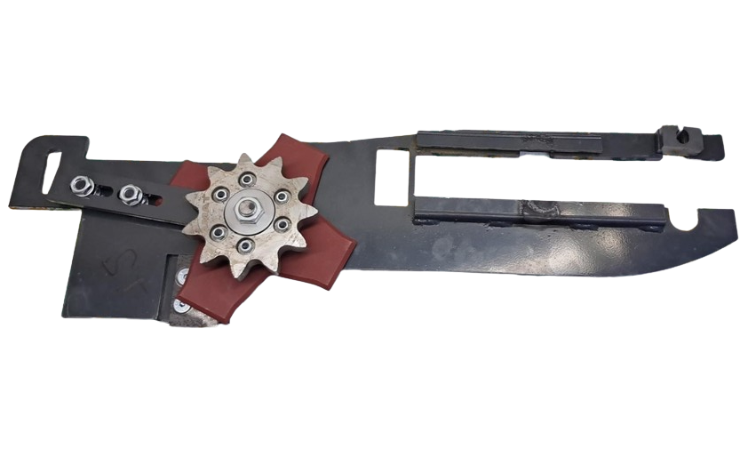 Kit floare activ cu 4 cutite pentru heder de porumb Claas, stanga