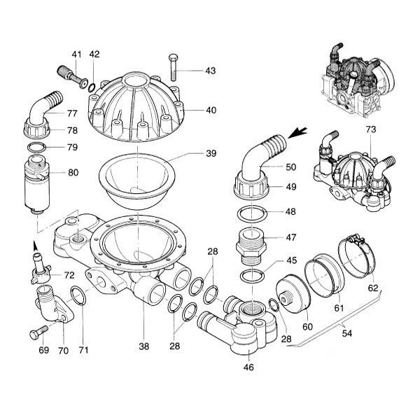 Membrana clopot Annovi Reverberi 650523 original
