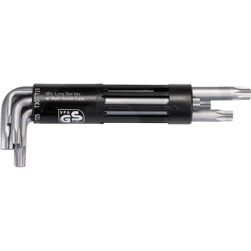 Set chei Torx KsTools 10-50 8 piese in suport